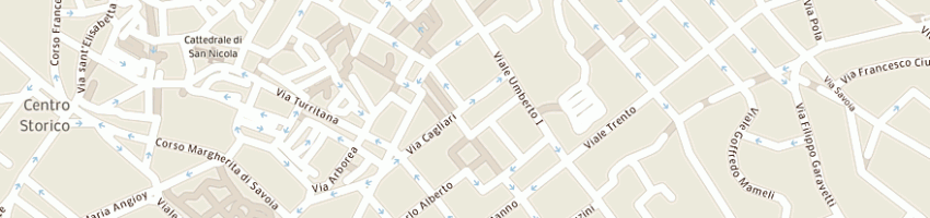 Mappa della impresa mura marcello a SASSARI