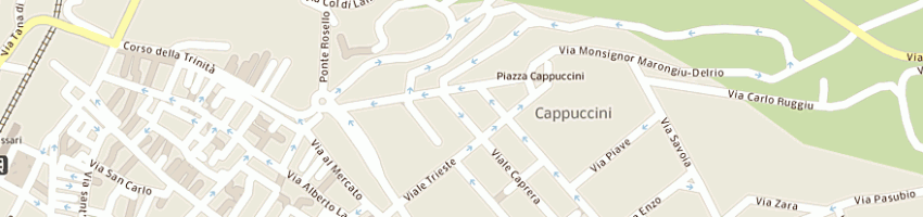 Mappa della impresa tavera mario a SASSARI