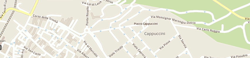 Mappa della impresa ruiu giuseppe a SASSARI
