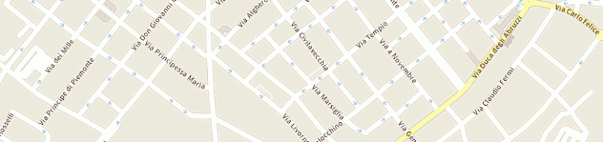 Mappa della impresa nova service srl a SASSARI