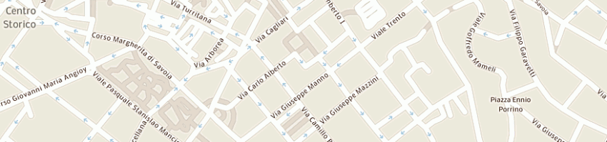 Mappa della impresa galana srl a SASSARI