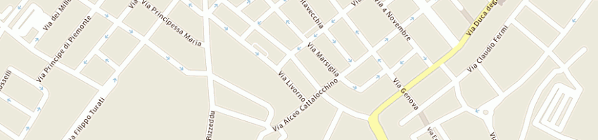 Mappa della impresa ara bastianino a SASSARI