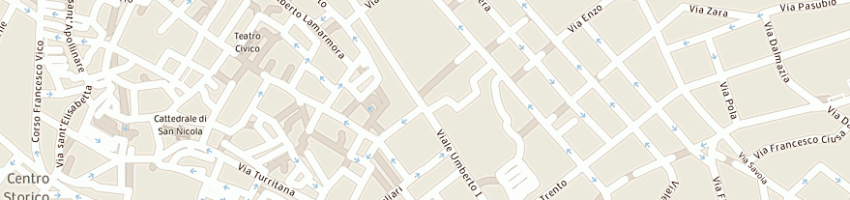 Mappa della impresa las a SASSARI