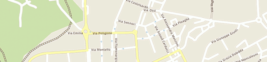 Mappa della impresa circolo enal culleziu a SASSARI