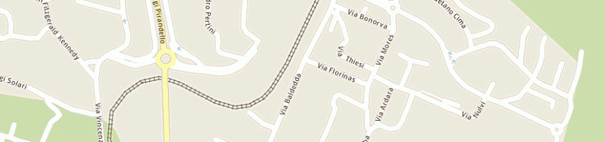 Mappa della impresa masia piero a SASSARI