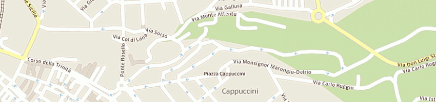 Mappa della impresa centro residenziale ingefin srl a SASSARI
