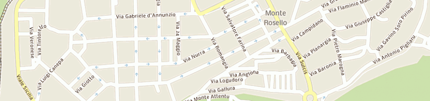 Mappa della impresa la spina alberto a SASSARI