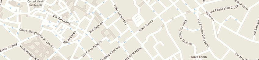 Mappa della impresa aurora sas a SASSARI
