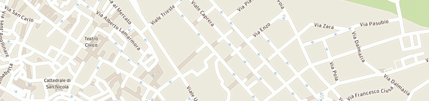 Mappa della impresa succhi vincenzo a SASSARI