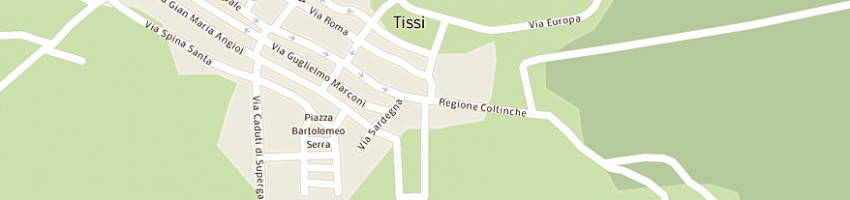 Mappa della impresa porcu maria grazia a TISSI