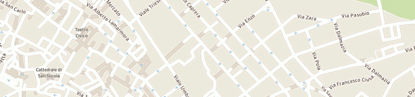 Mappa della impresa studio associato di ingegneria ledda tiana a SASSARI