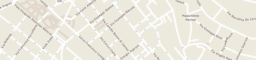 Mappa della impresa direz casa circondariale a SASSARI