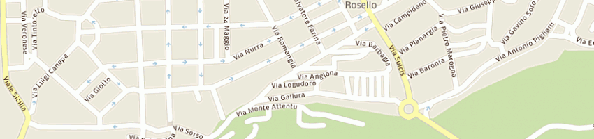 Mappa della impresa caracas cafe' snc di marras antonio a SASSARI