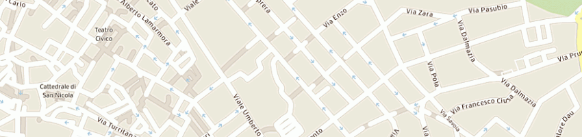 Mappa della impresa toschi rina a SASSARI