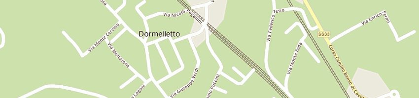 Mappa della impresa zilio umberto a DORMELLETTO