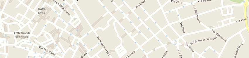 Mappa della impresa piras mario a SASSARI