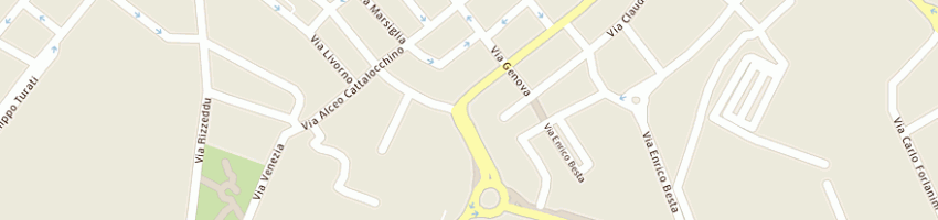 Mappa della impresa la sassarese gomme a SASSARI