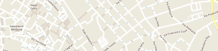 Mappa della impresa l'altra immagine snc di unida eugenio e saba marcello a SASSARI