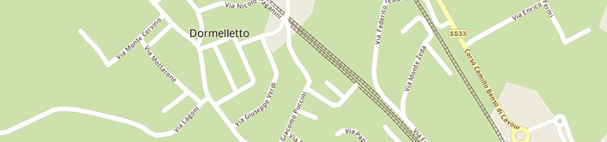 Mappa della impresa fbm srl a DORMELLETTO