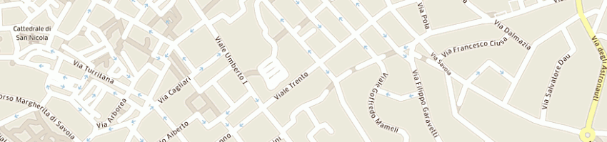 Mappa della impresa strusi roberto pietro a SASSARI