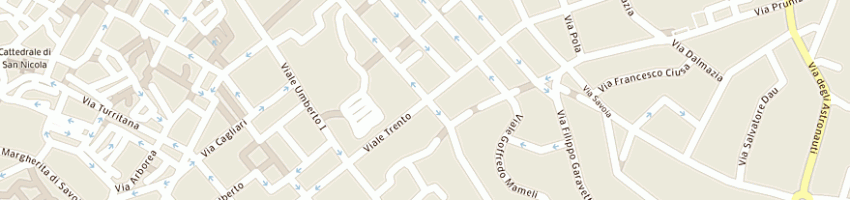 Mappa della impresa antonella di delogu antonella a SASSARI