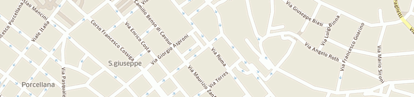 Mappa della impresa sanna maddalena a SASSARI