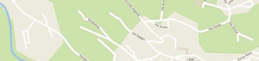 Mappa della impresa molinaro edgardo commercio calze a VERBANIA