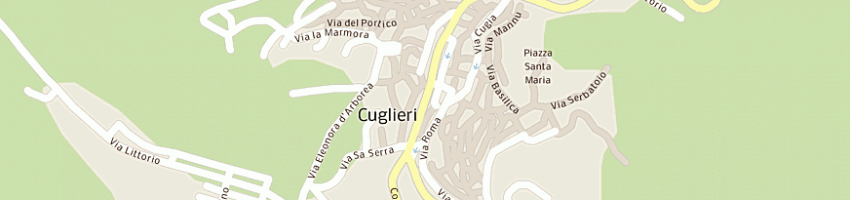 Mappa della impresa bar caffe' antonello a CUGLIERI