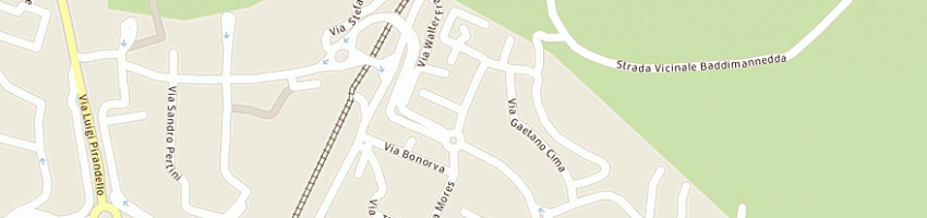 Mappa della impresa bar olipindi pinna battista a SASSARI