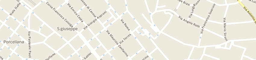 Mappa della impresa bachis marco a SASSARI