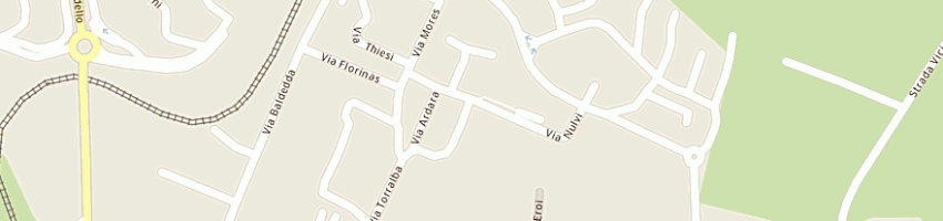 Mappa della impresa prs sdf di dessena antonello e c a SASSARI