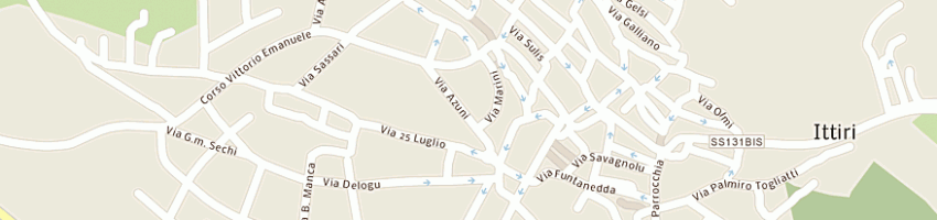 Mappa della impresa sassu maddalena a ITTIRI