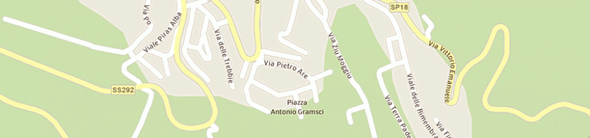 Mappa della impresa mura salvatore a CUGLIERI