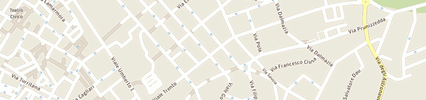 Mappa della impresa convitto nazionane canopoleno sassari a SASSARI