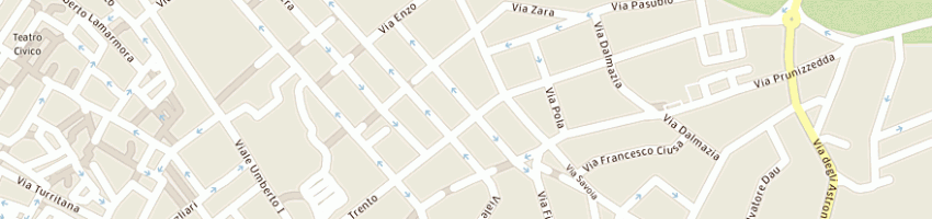 Mappa della impresa aied a SASSARI