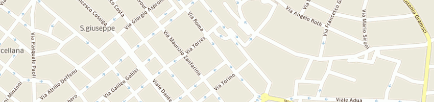 Mappa della impresa mocambo srl a SASSARI