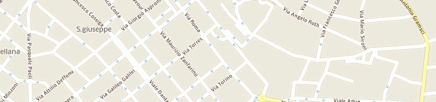Mappa della impresa associazione piccoli proprietari case a SASSARI