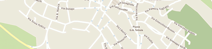 Mappa della impresa studio 3sf di scanu efisio e c a ITTIRI