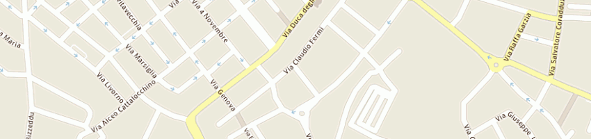 Mappa della impresa scano daniele a SASSARI