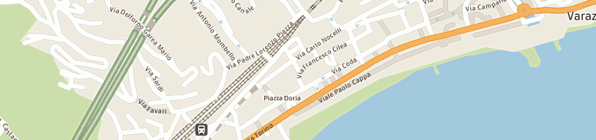 Mappa della impresa suetta giancarlo a VARAZZE