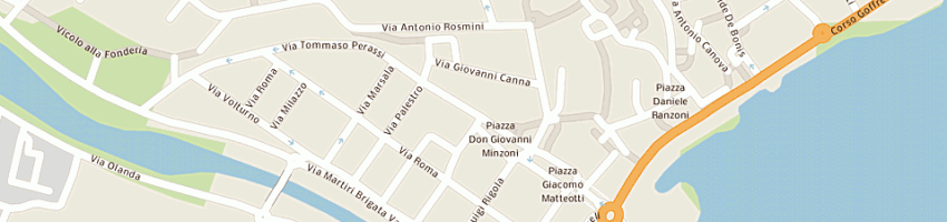 Mappa della impresa centro subacqueo abysso international di fortugno moira a VERBANIA