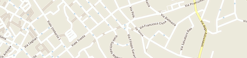 Mappa della impresa pintus aldo sas a SASSARI