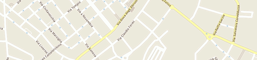 Mappa della impresa associazione la strada a SASSARI