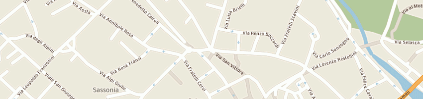Mappa della impresa fabi sind sez verbania a VERBANIA