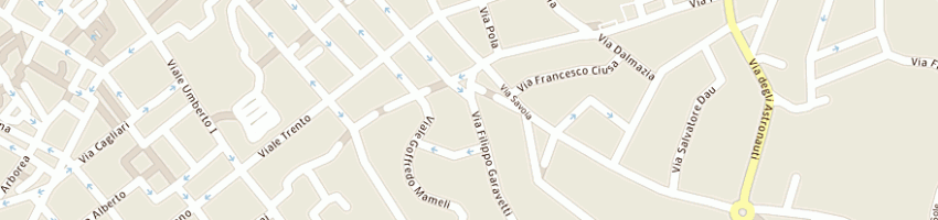 Mappa della impresa cocco salvatore a SASSARI