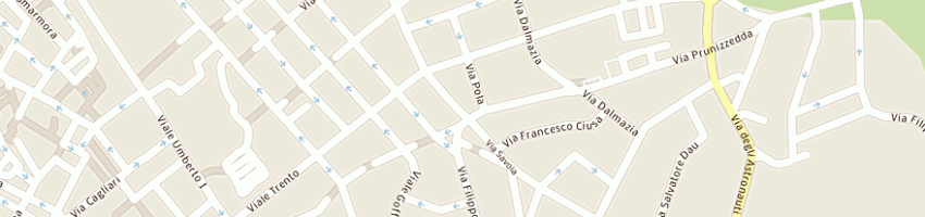 Mappa della impresa apa immobiliare di sanna andrea a SASSARI