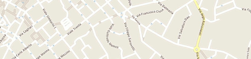 Mappa della impresa marras gavino a SASSARI
