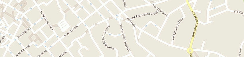 Mappa della impresa axios snc a SASSARI