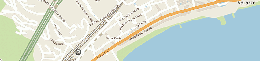 Mappa della impresa albergo genovese villa elena a VARAZZE