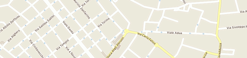 Mappa della impresa kambiz srl a SASSARI